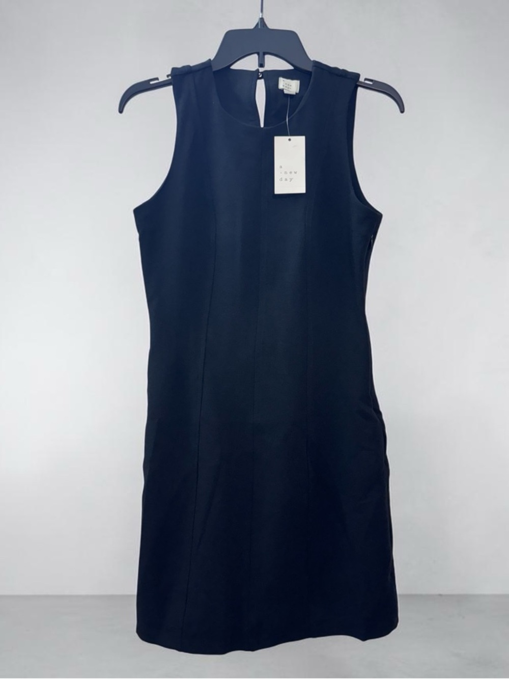 A NEW DAY Black Sleeveless Mini Dress